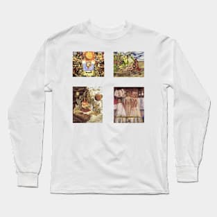 Paintings of Frida Kahlo Set Long Sleeve T-Shirt